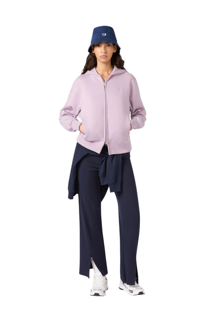 Champion felpa zip lunga cappuccio donna