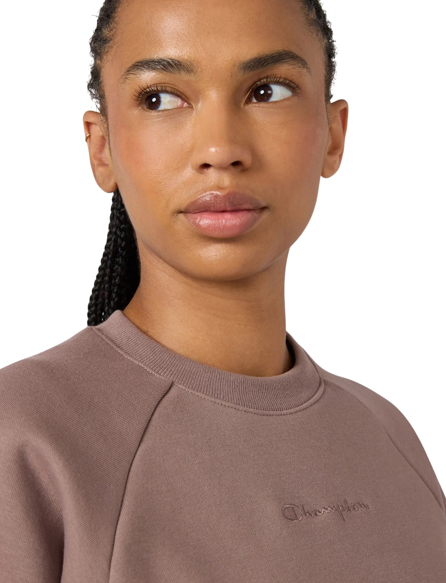Champion felpa giro collo donna