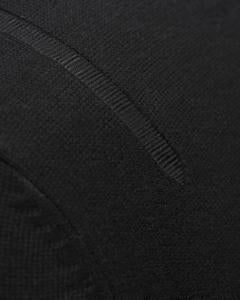 Maglia giro collo, cotone, motivo smagliato, modello RAF