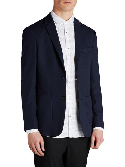 JACK&JONES Giacca foderata mod Kendrick blu