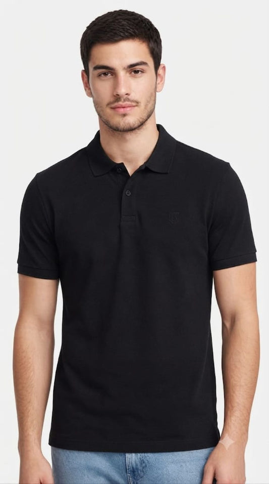 Jack&jones polo mezza manica elasticizzato 2 bottoni Mod PRESTON