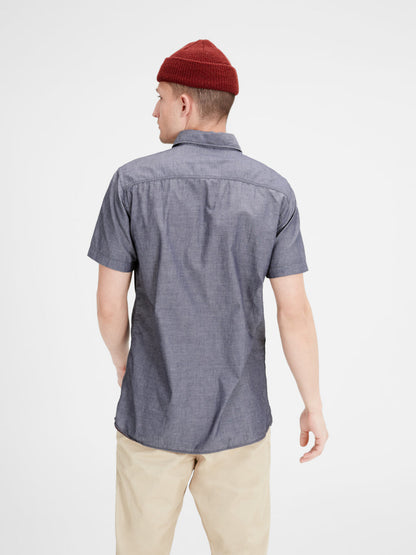 JACK&JONES CAMICIA MEZZA MANICA  SLIM MOD ARUCO
