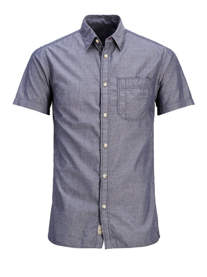 JACK&JONES CAMICIA MEZZA MANICA  SLIM MOD ARUCO