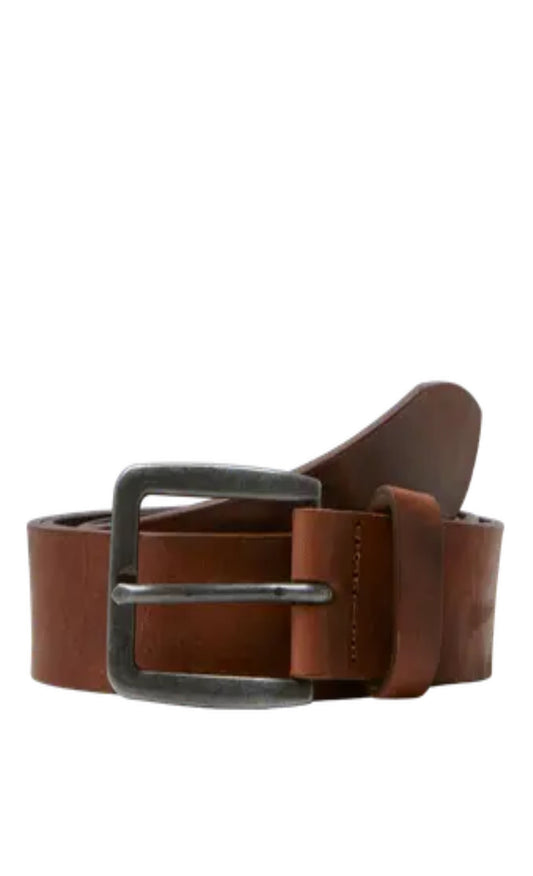 Jack&Jone cinta in cuoio jacvictor leather belt noos