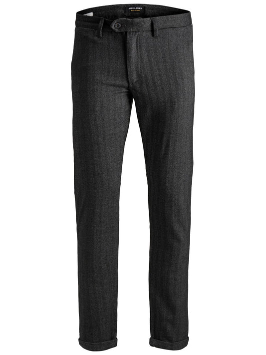 jack&jones pantalone tessuto spina pesce mod. connor