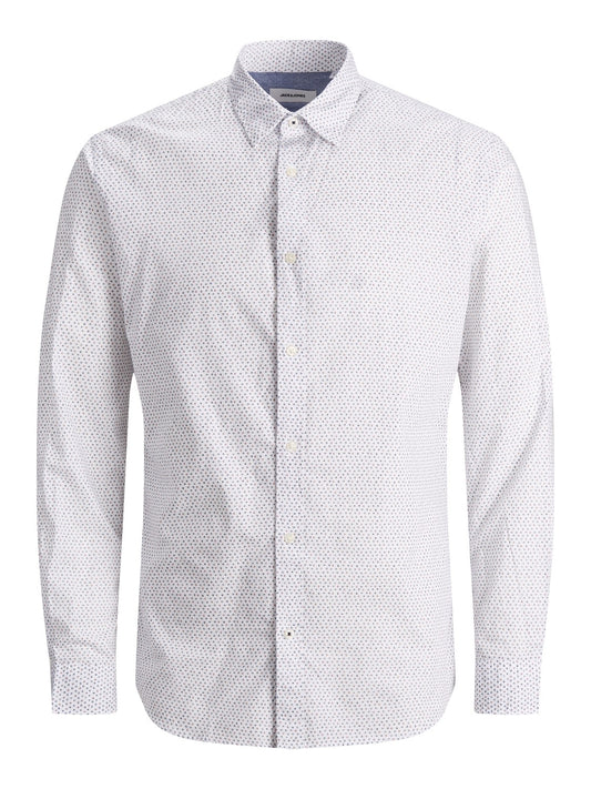 jack&jones camicia m/l mod.  eplain poplin shirt l/s au20 noos