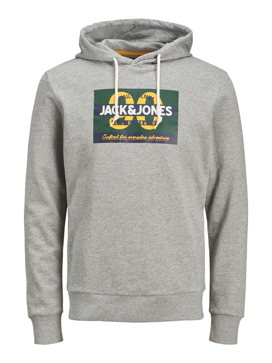 jack&jones felpa cappuccio mod. jortonni sweat hood