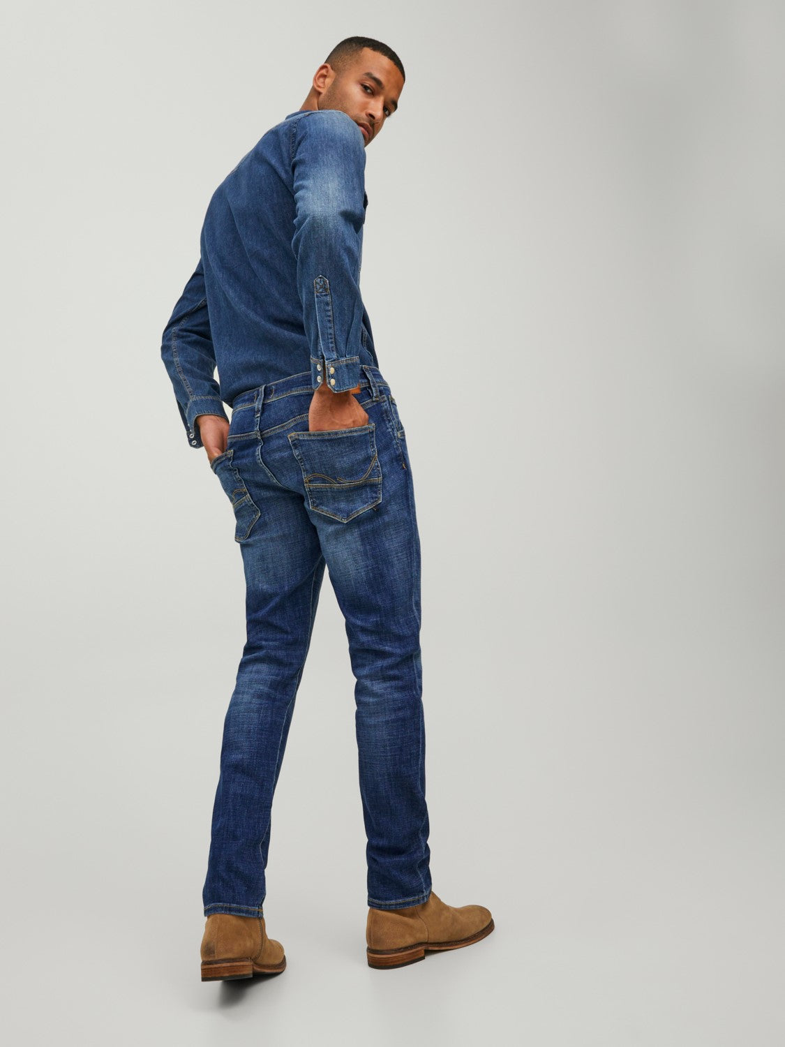 Jack&Jones jeans uomo mod. glenn jjfox ge 348 noos