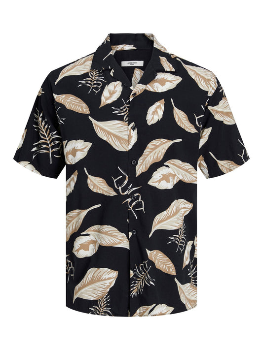 jACK&jONES CAMICIA MANICA CORTA resort shirt s/s relax sn