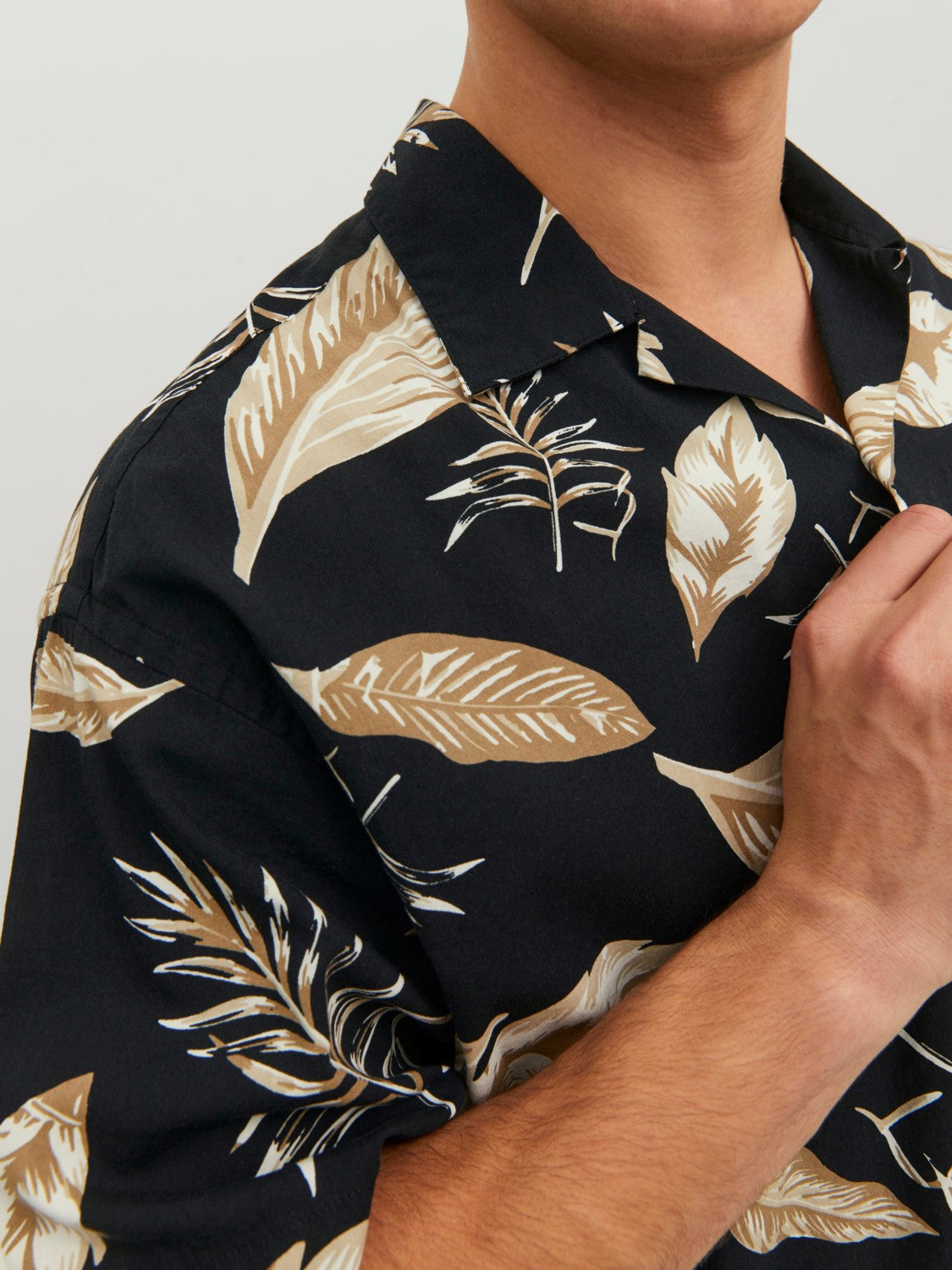jACK&jONES CAMICIA MANICA CORTA resort shirt s/s relax sn