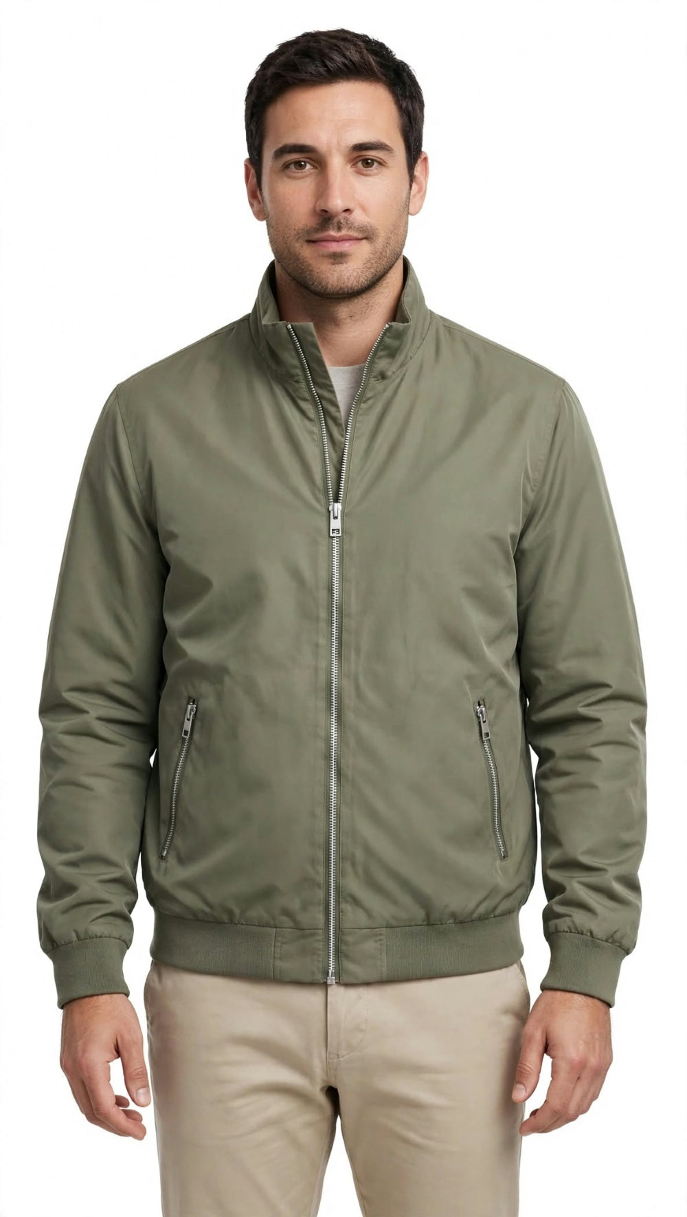 Jack6Joned giubbino in cotone erush harrington bomber