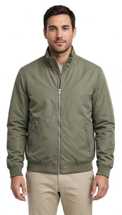 Jack6Joned giubbino in cotone erush harrington bomber