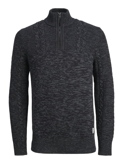 Jack&Jones jcoted knit mix  treccia collo alto