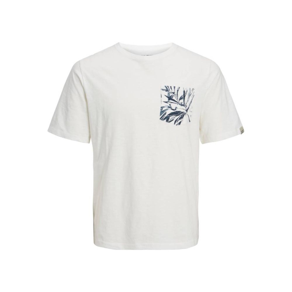 Jack6Jones T_shirt uomo orcrayon pocket tee ss crew neck ln