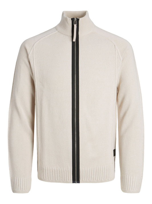 Jack&Jones maglia zip lunga  cospace knit