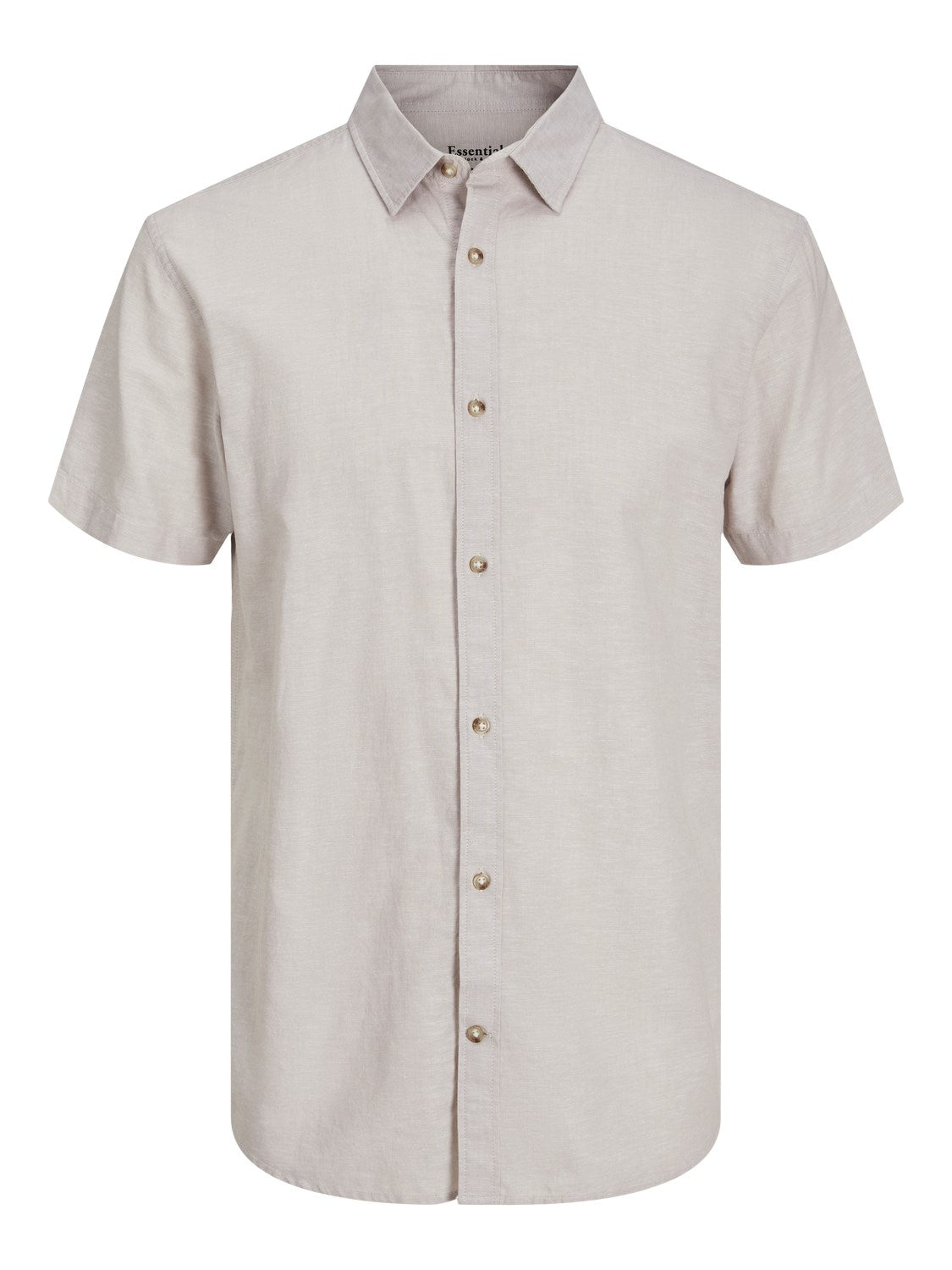 jack&jones camicia m/m in misto lino  jjesummer linen blend shirt