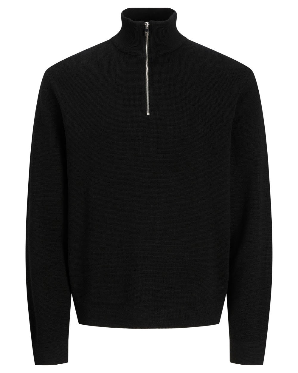 Jack & Jones maglia mezza zip in cotone