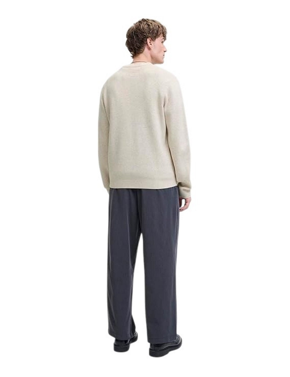 Jack&Jone maglia giro collo misto cotone