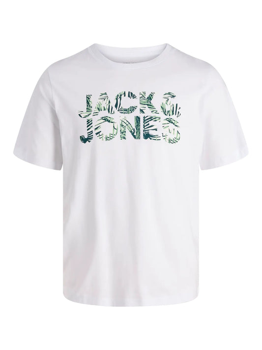 Jack&Jones t-shirt mezza manica con scritta