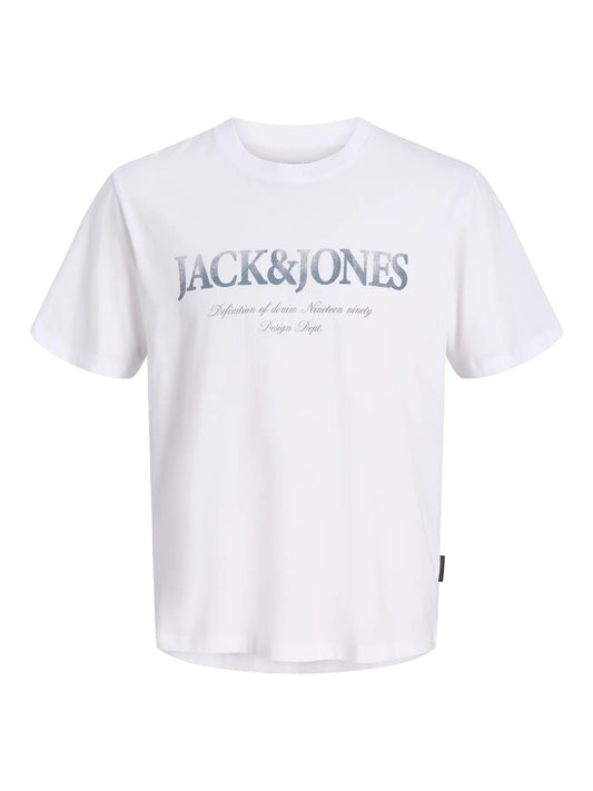 JAck&Jones  t-shirt mezza manica con scritta