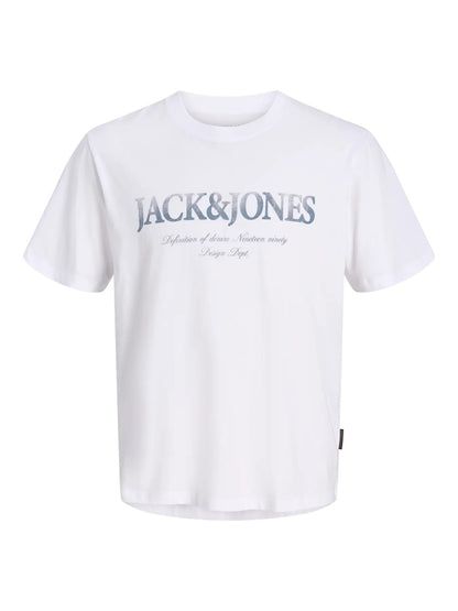 JAck&Jones  t-shirt mezza manica con scritta