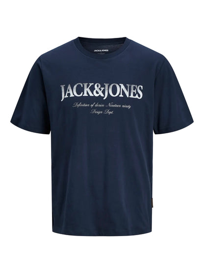 JAck&Jones  t-shirt mezza manica con scritta