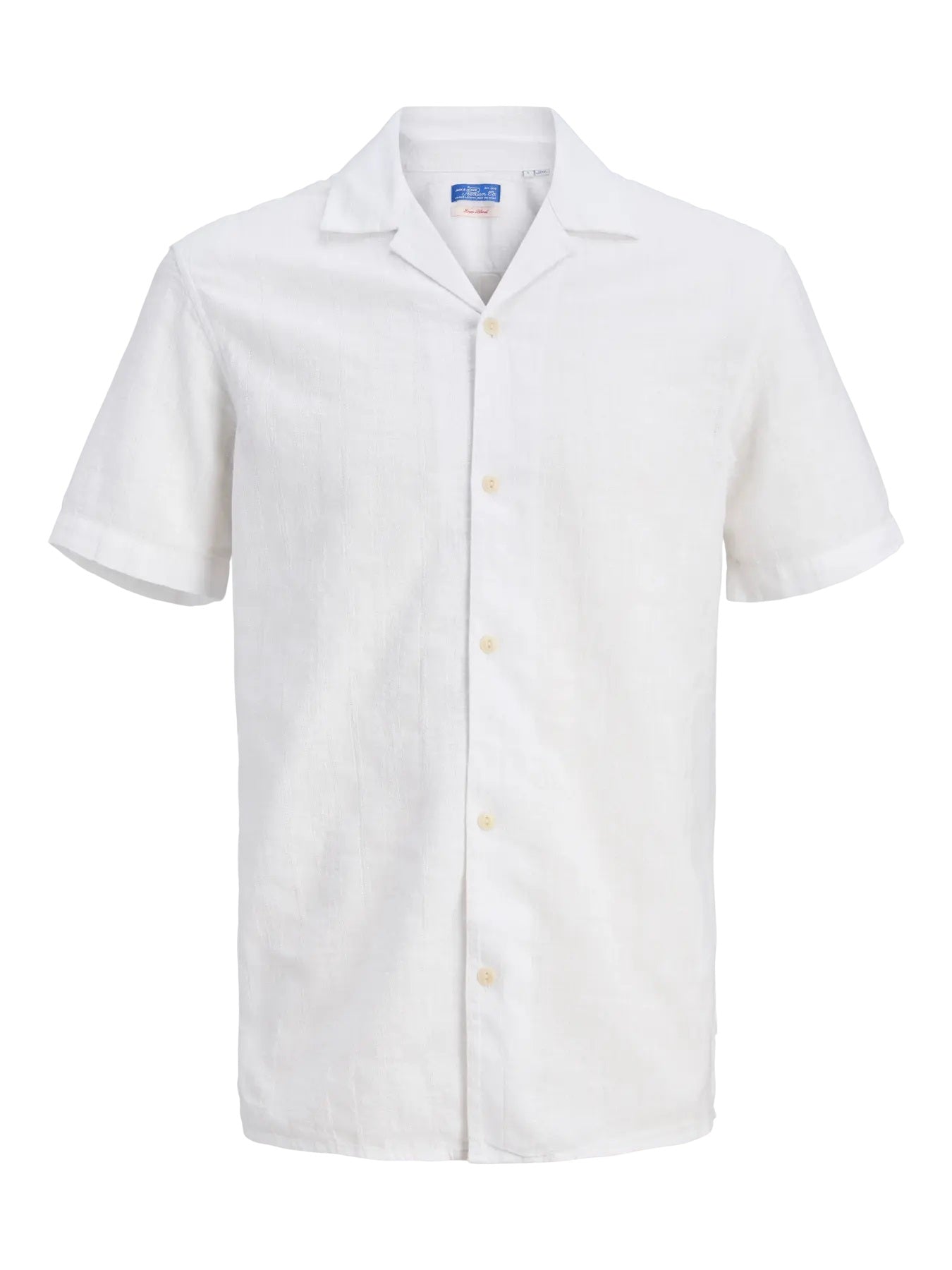 Jack&Jones camicia mezza manica  mod. blusummer lin. blen dobby ss shirt