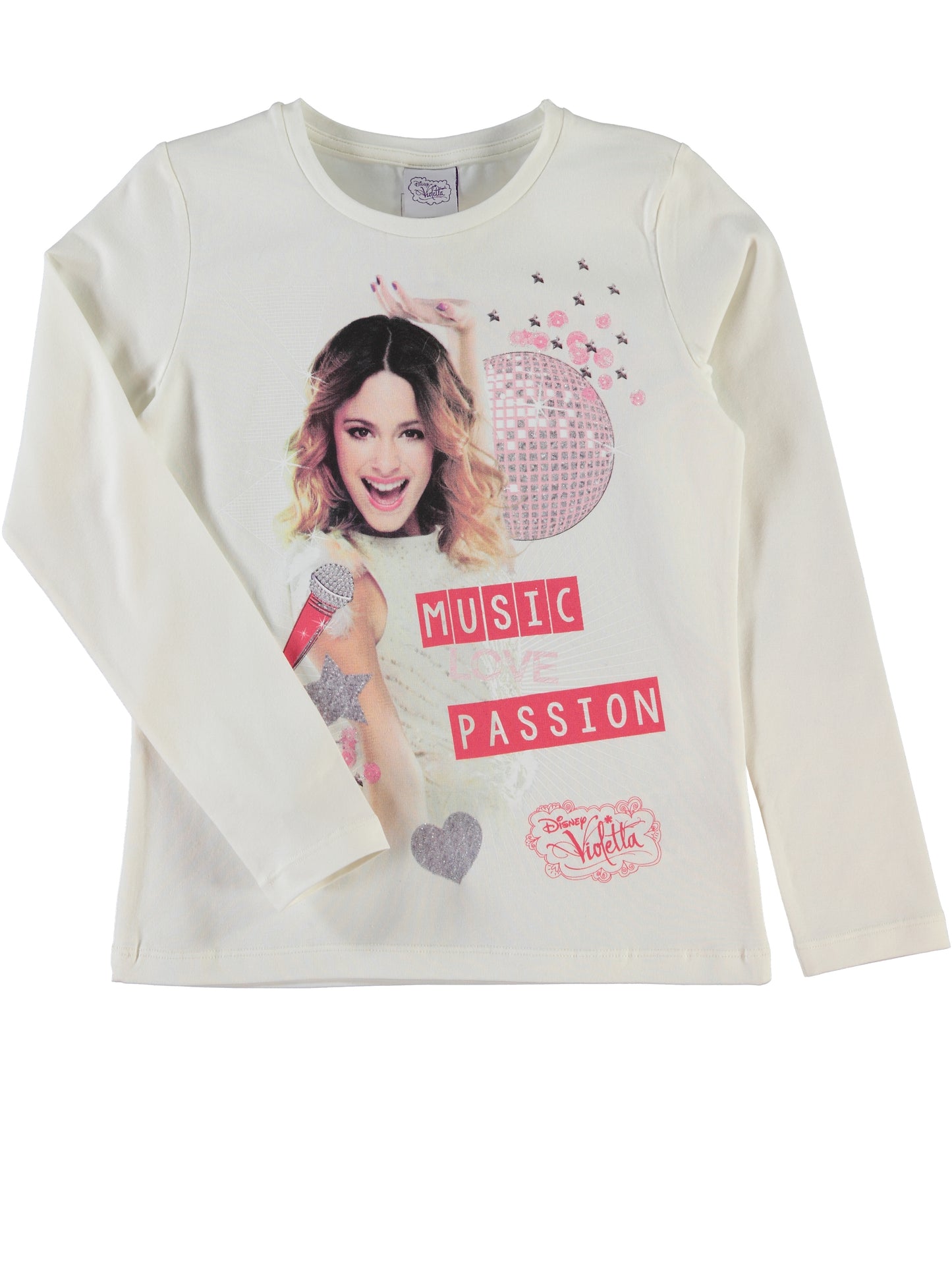 T-shirt manica lunga violetta mod. NITLILON