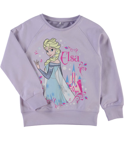 Felpa giro collo mod B.NA FROZEN