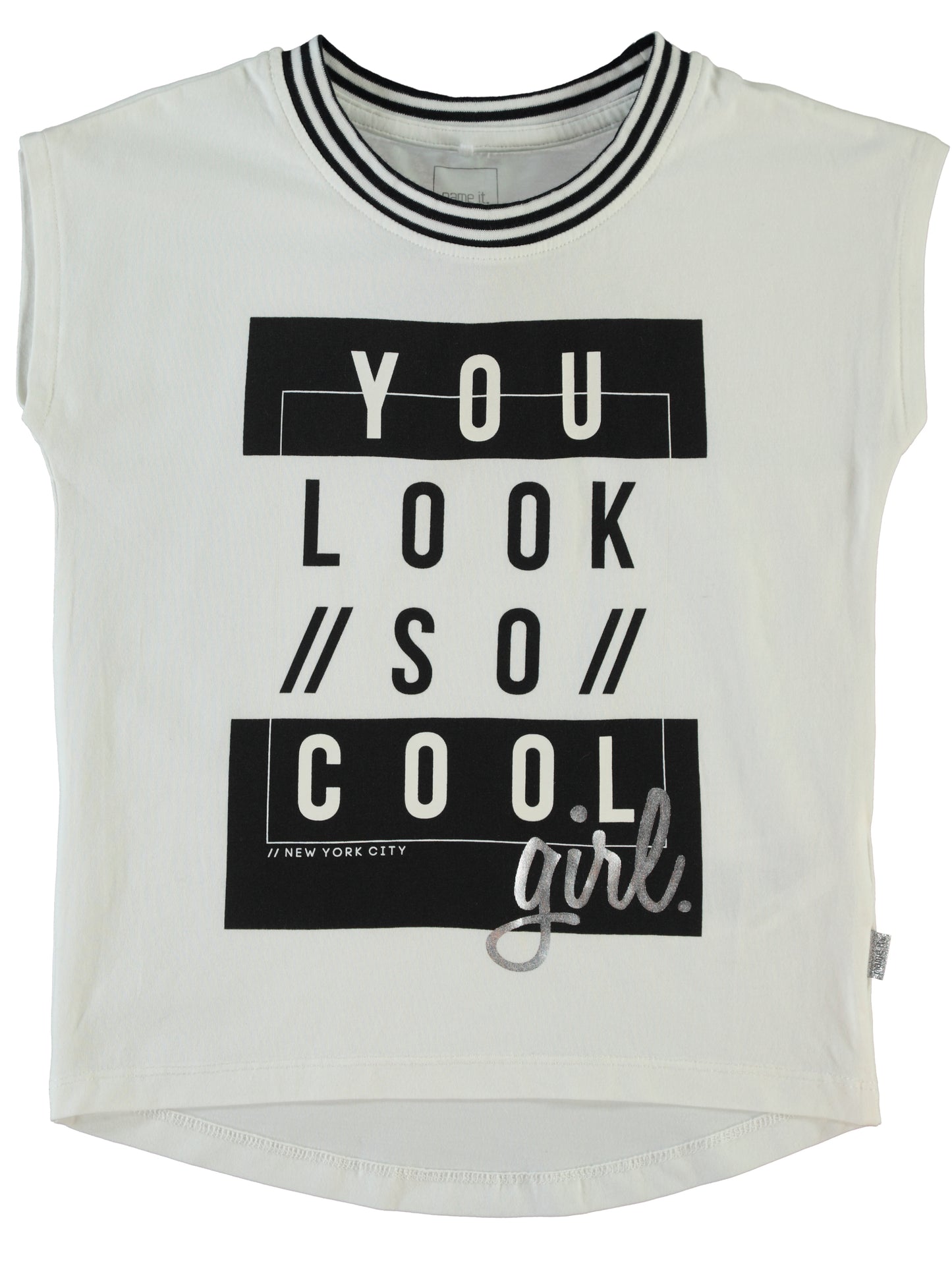 T-shirt giro manica mod. Femina in abbinamento art.13126310 Name it