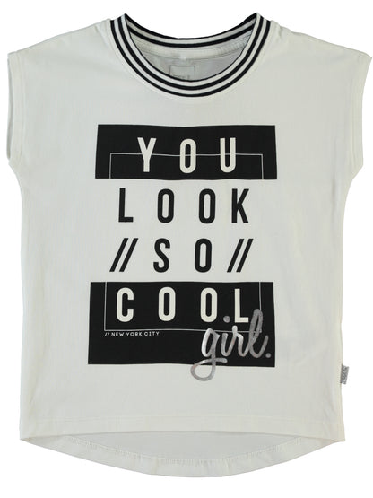 T-shirt giro manica mod. Femina in abbinamento art.13126310 Name it