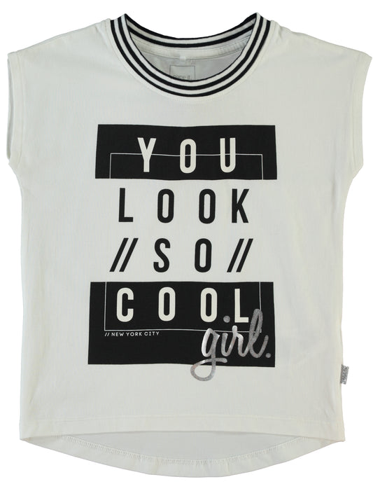 T-shirt giro manica mod. Femina in abbinamento art.13126310 Name it