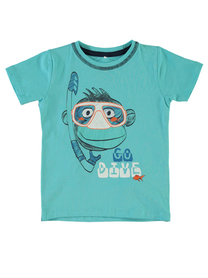 Name it completo t-shirt e bermuda modello Nitzebra