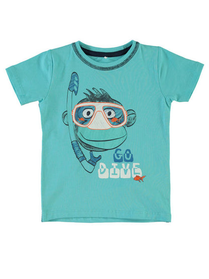 Name it completo t-shirt e bermuda modello Nitzebra
