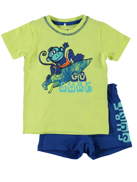 Name it completo t-shirt e bermuda modello Nitzebra