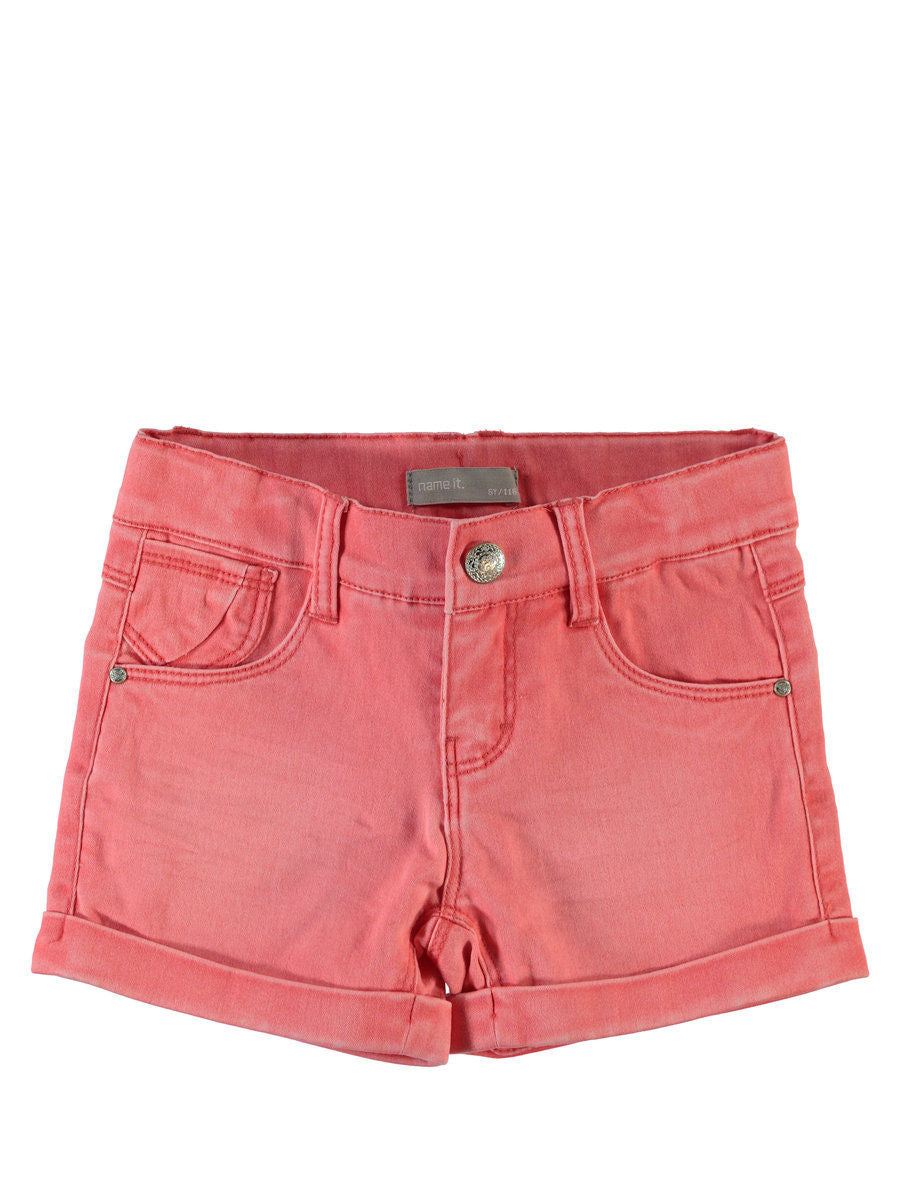 Name it shorts bambina jeans elasticizzato modello  Nitsiribelle