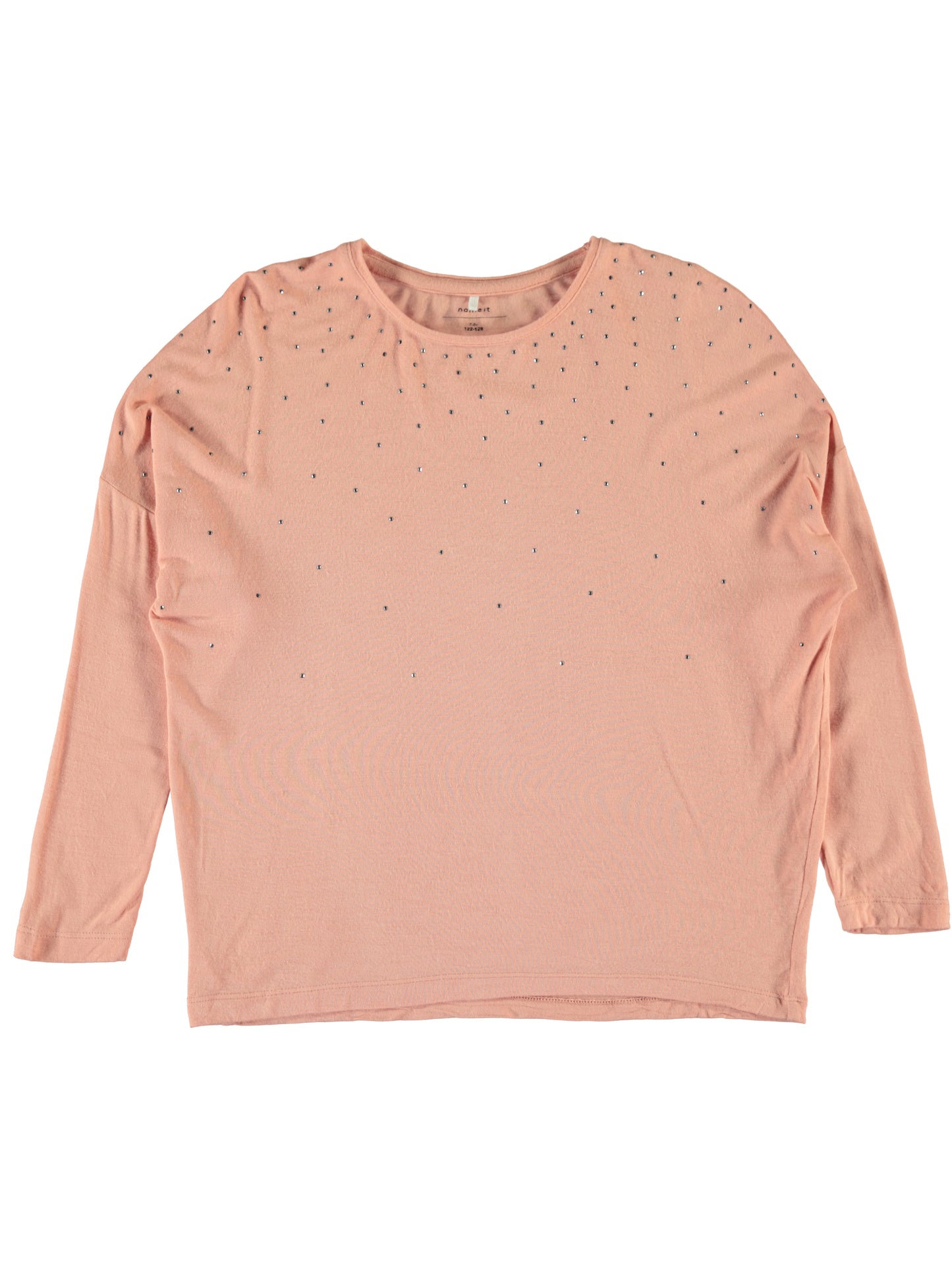 Name it t-shirt manica lunga con applicazioni borchie sul davanti mod. Kaitlyn
