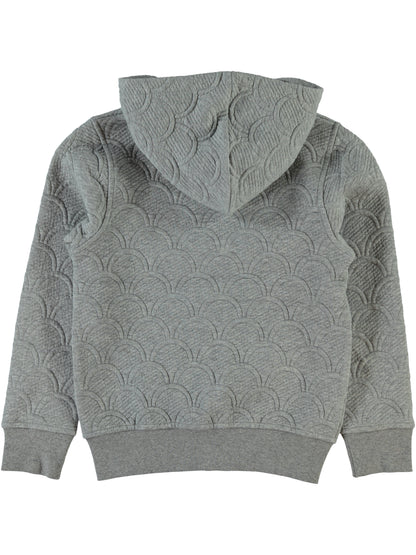 Name it felpa Bambina zip lunga cappuccio mod. Lamai
