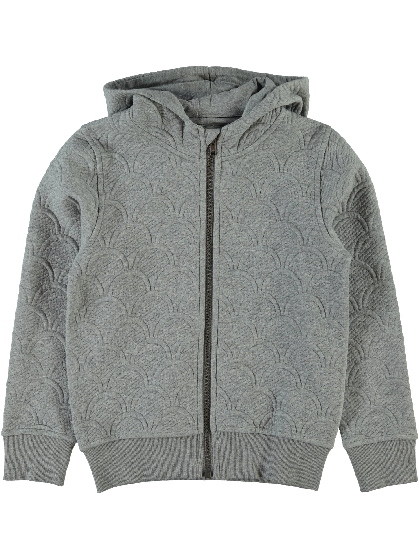 Name it felpa Bambina zip lunga cappuccio mod. Lamai