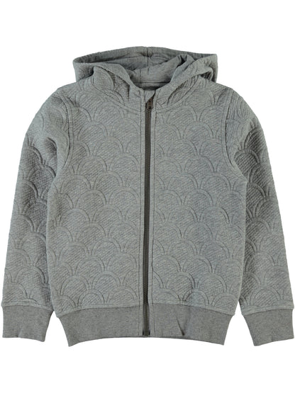 Name it felpa Bambina zip lunga cappuccio mod. Lamai