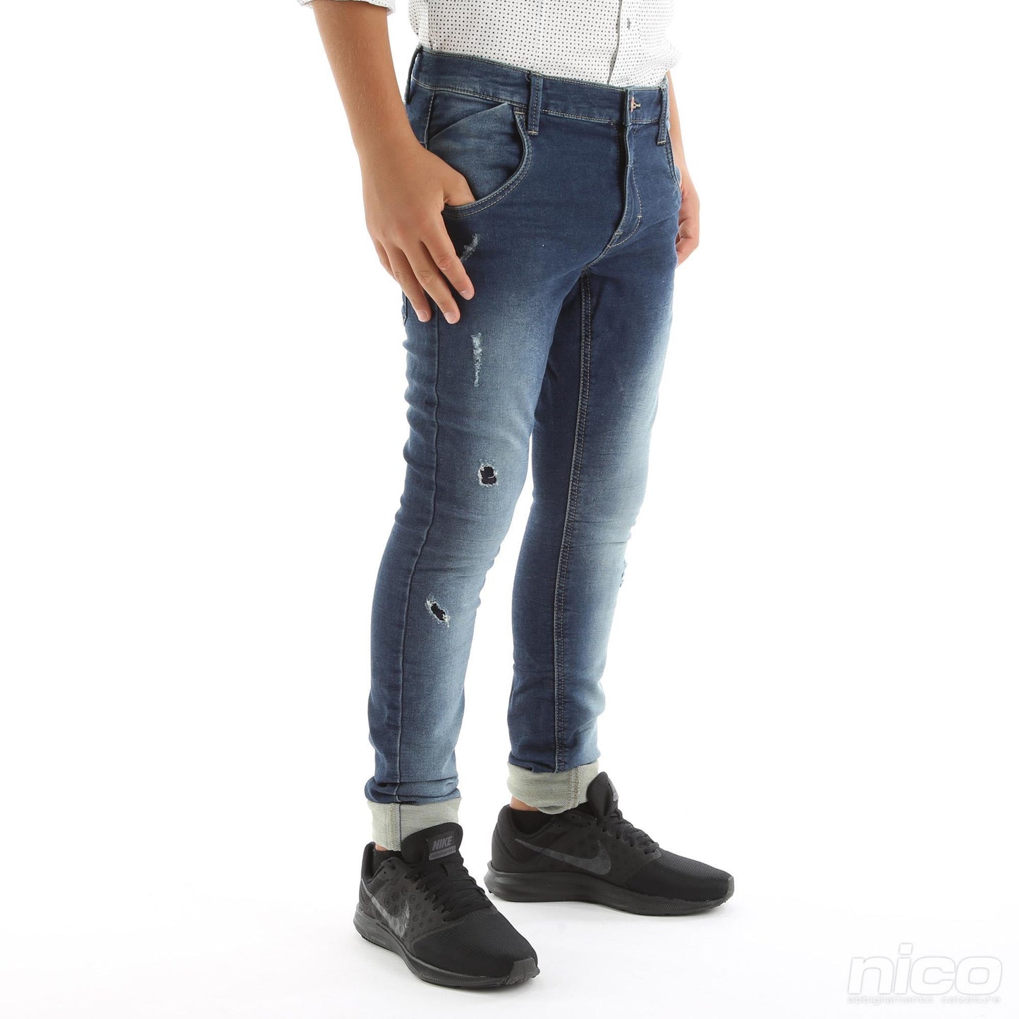Name it  jeans b.no con rotture  noos mod. Horsen