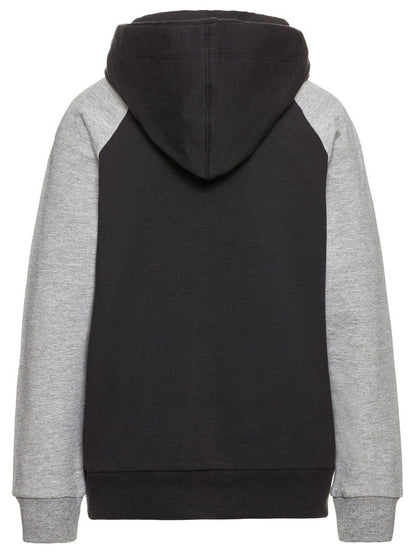 Name it b.no felpa zip lunga  cappuccio mod. krisio