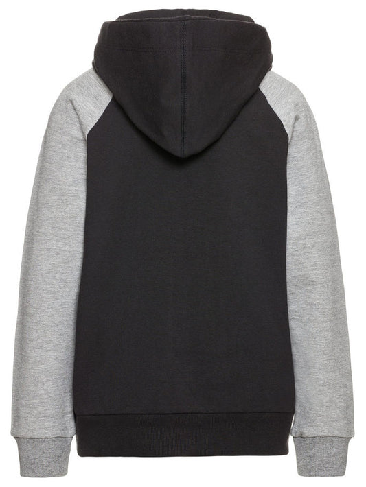 Name it b.no felpa zip lunga  cappuccio mod. krisio