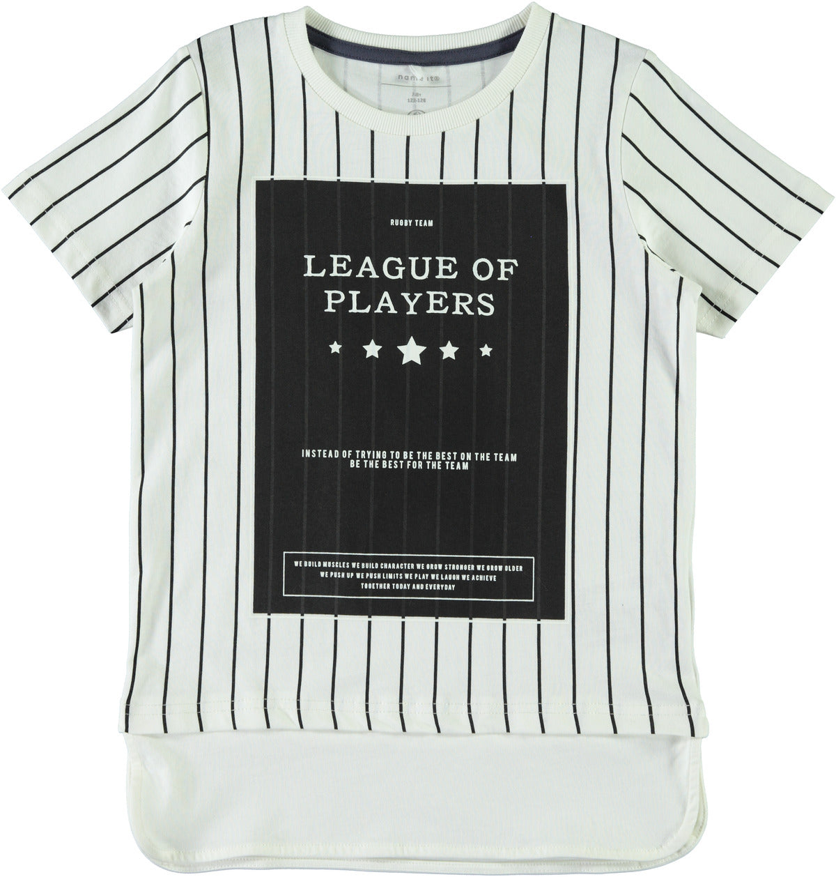 Name it t-shirt mezza manica con stampa sul davanti modello nkmjess