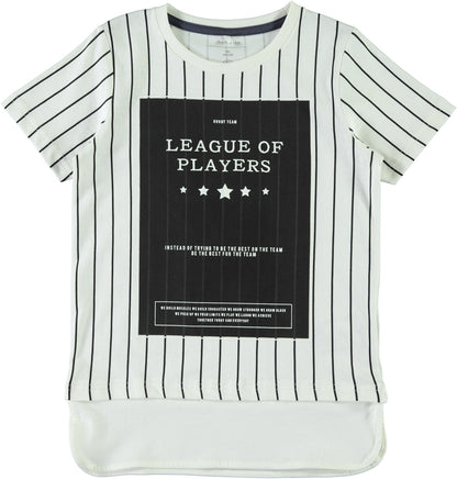 Name it t-shirt mezza manica con stampa sul davanti modello nkmjess