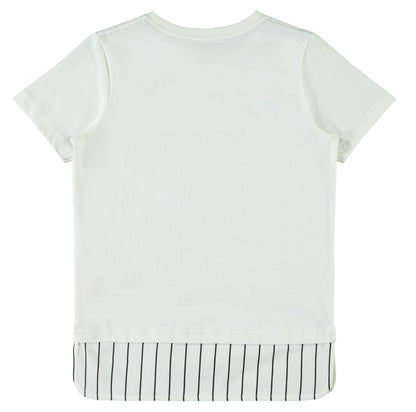 Name it t-shirt mezza manica con stampa sul davanti modello nkmjess