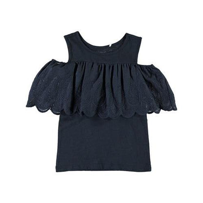 name.it t-shirt mezza manica + canotta sopra mod. karmali