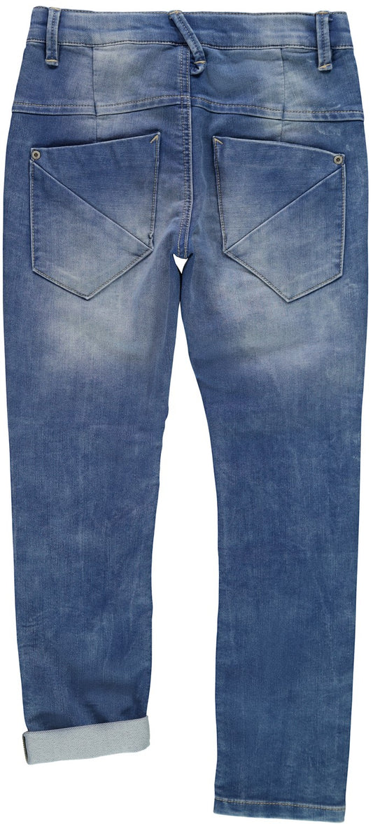 name it jeans bambino con banda laterale