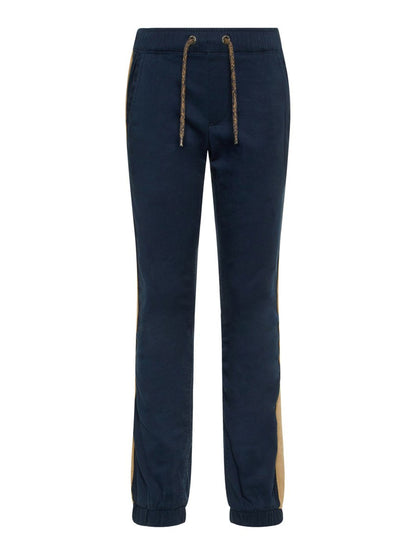 pantalone b.no cotone con molla in vita e alla caviglia mod. romeo