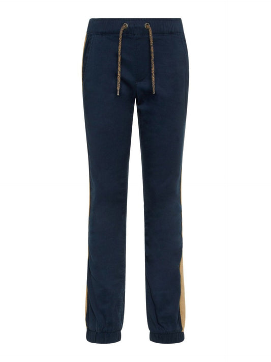 pantalone b.no cotone con molla in vita e alla caviglia mod. romeo